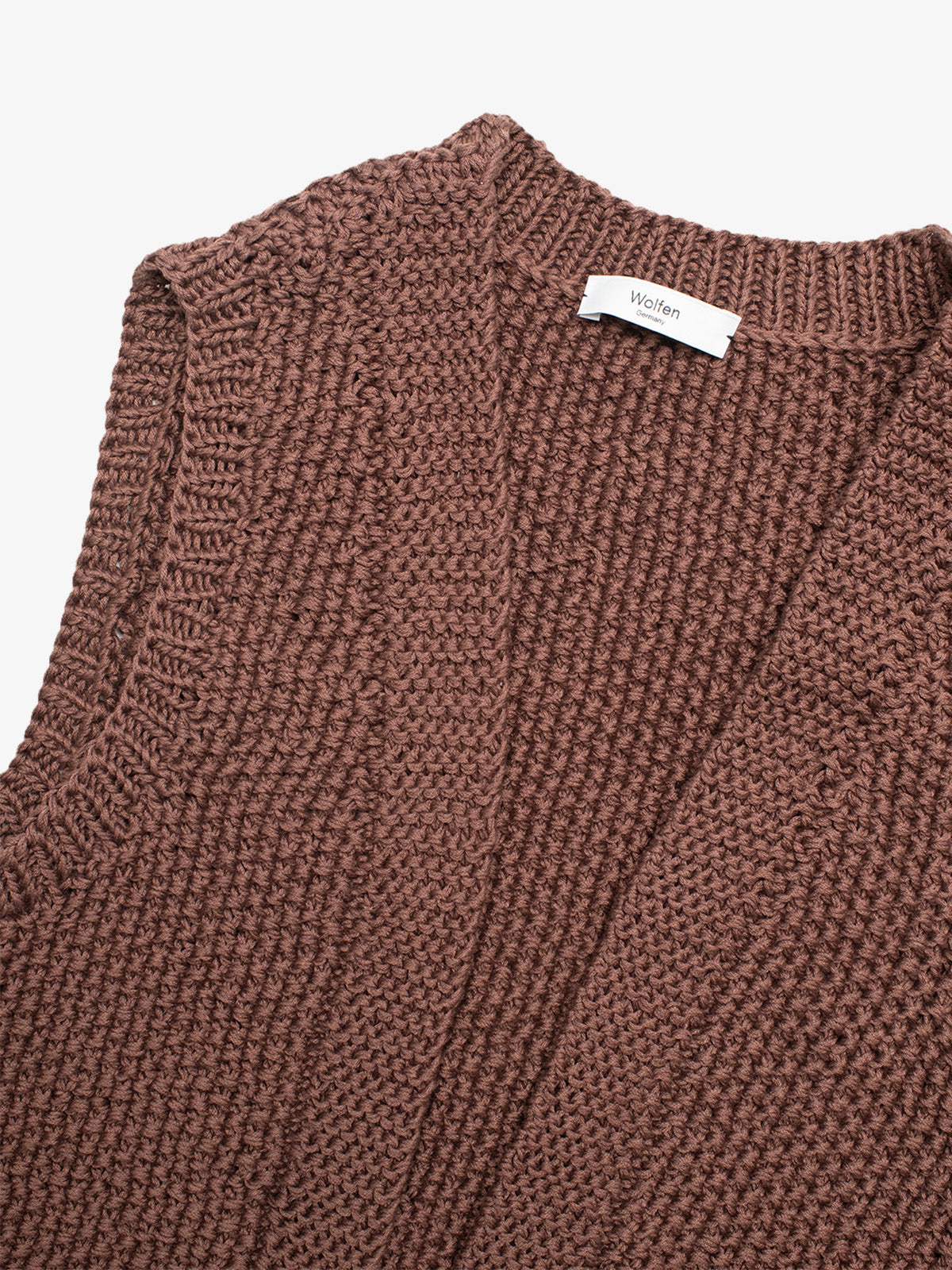ISLA/ HAND KNIT / ROSEWOOD