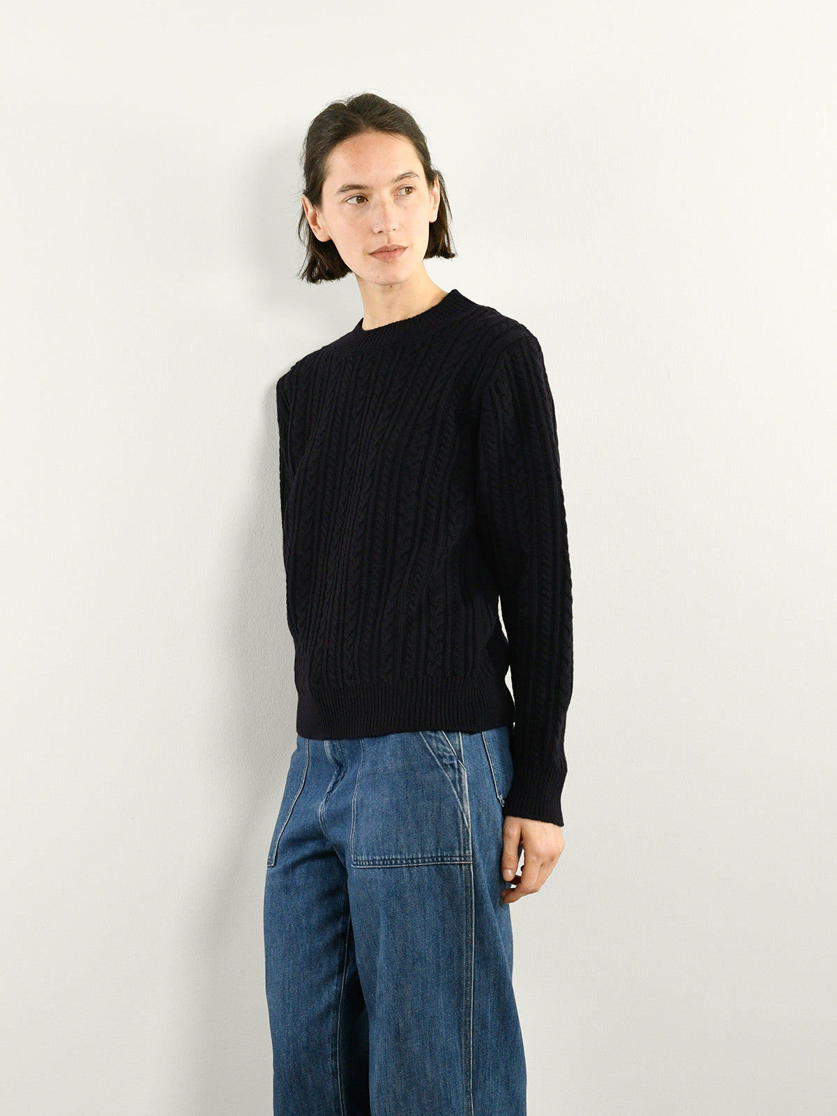 PLAIT / DARK BLUE