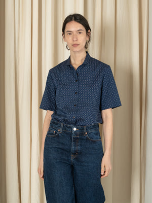 CAROL / CHECK SHORT SLEEVE