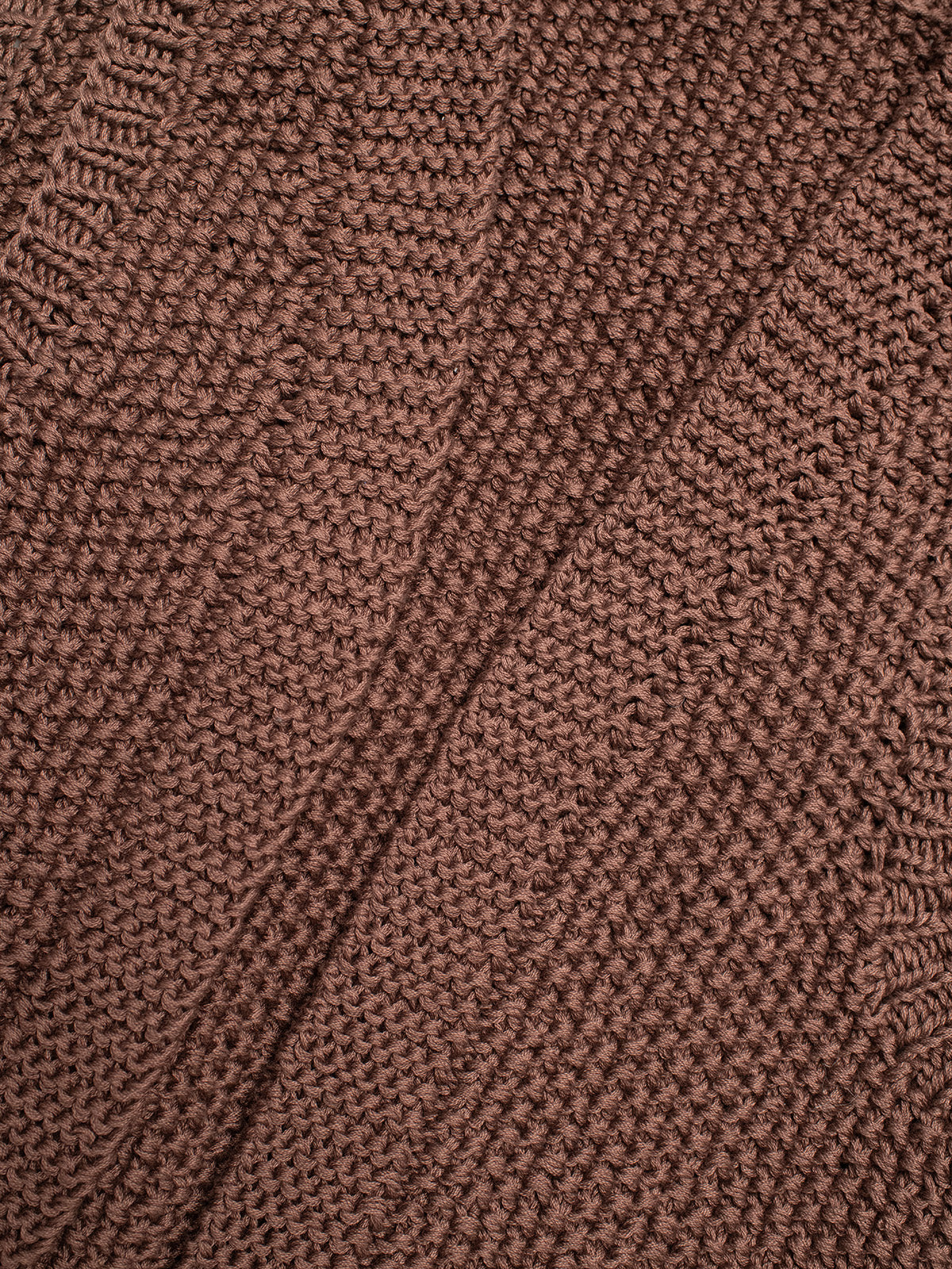 ISLA/ HAND KNIT / ROSEWOOD