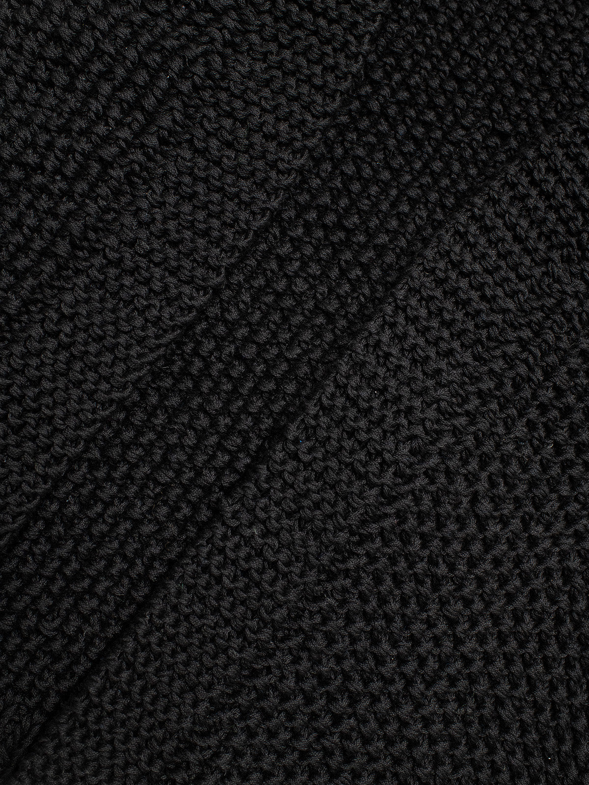 ISLA/ HANDKNIT / BLACK