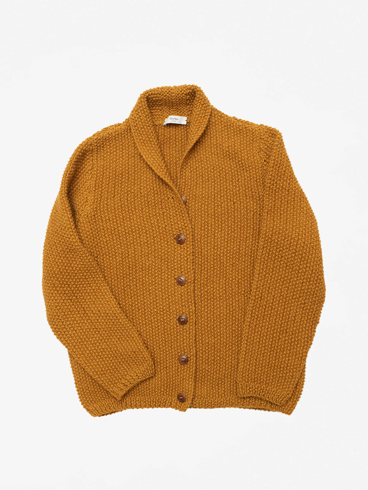 
            ERIN / HANDKNIT / MUSTARD