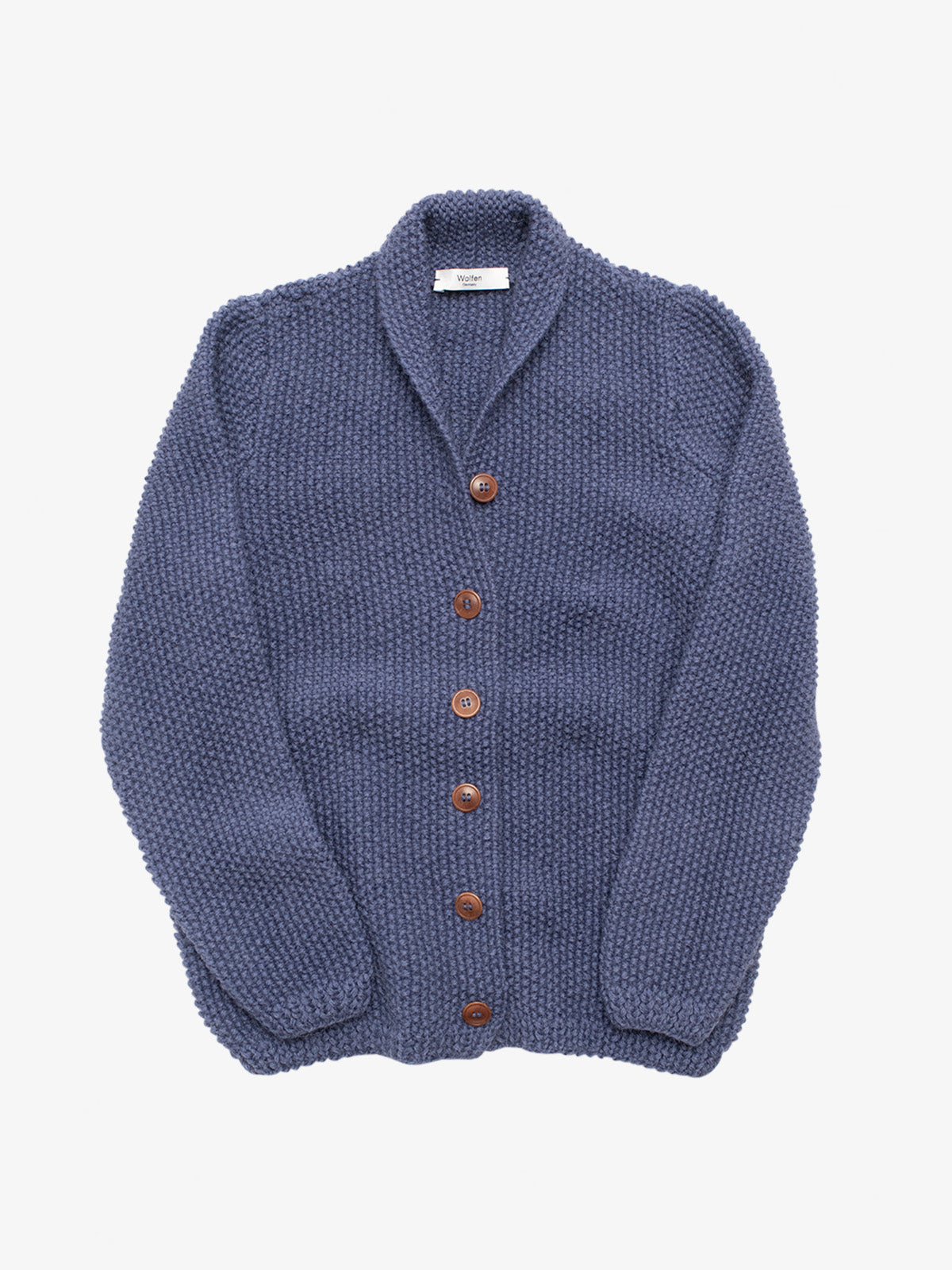 
            ERIN / HAND KNIT / DOVE BLUE