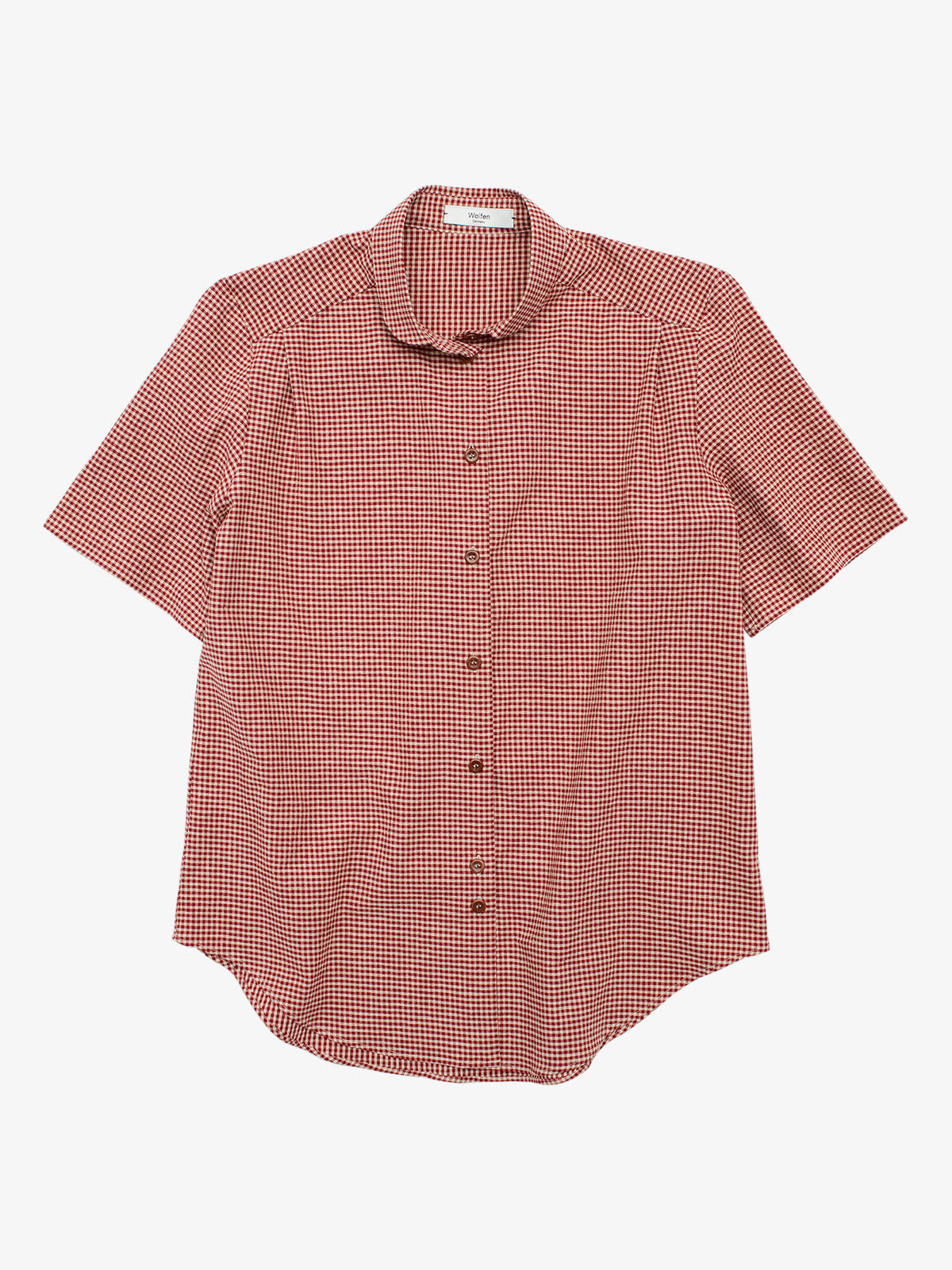 CAROL / CHECK SHORT SLEEVE