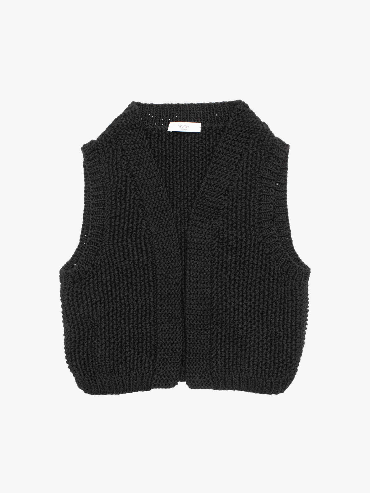 ISLA/ HANDKNIT / BLACK