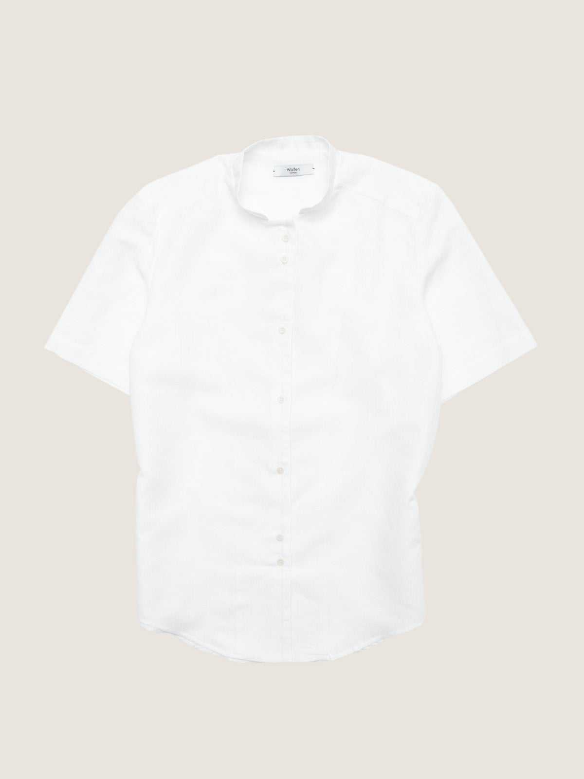 
            FLORA / SHORT SLEEVE WHITE