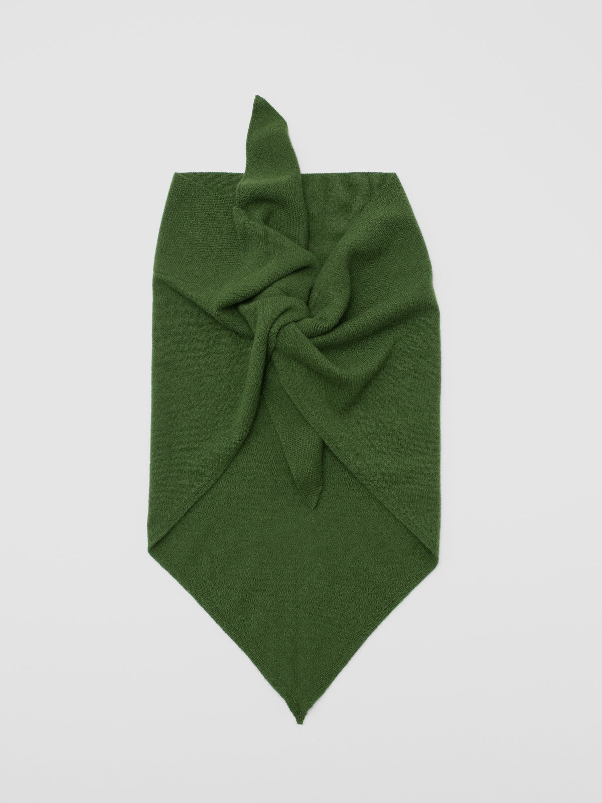 WILLOW / CASHMERE SCARF / UNI GREEN